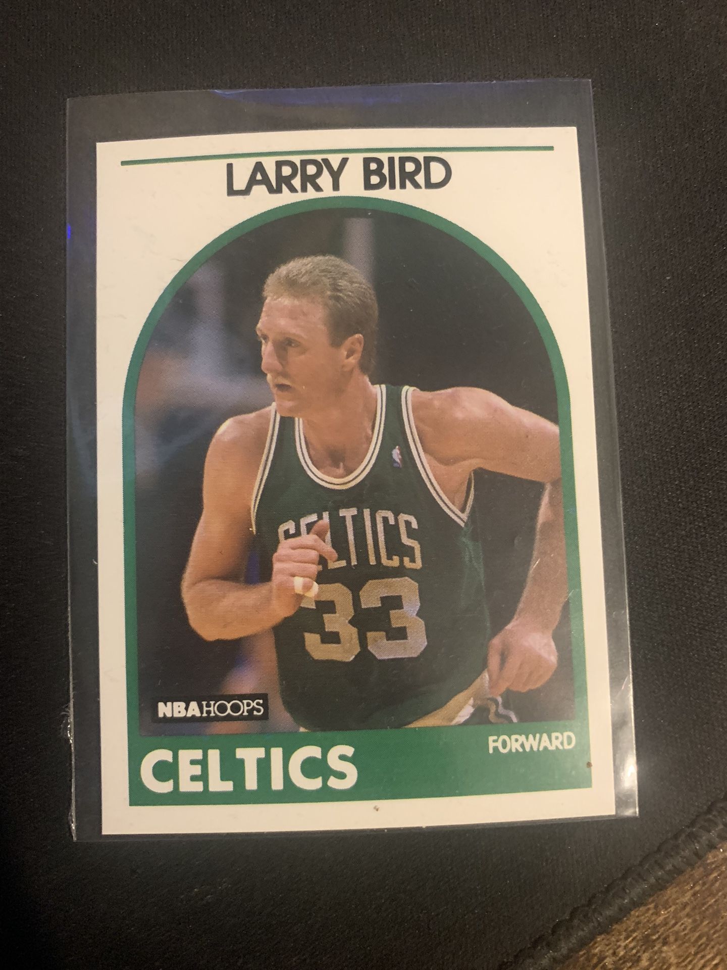 Larry Bird Card Form 1989