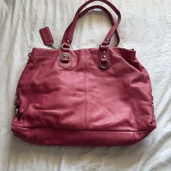 Coach Taffy Pink Medium Bucket Bag