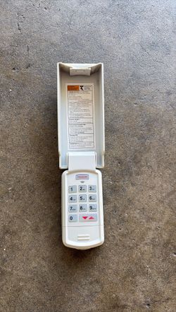 Wireless universal garage pin pad opener $10