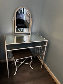 Vanity with seat