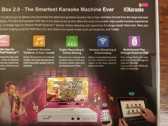HDK Box 2.0 Smart Karaoke Machine