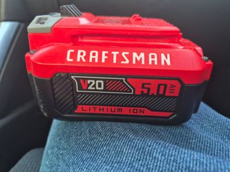 Craftsman V20 5.0Ah Lithium Ion Battery