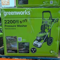 Greenworks 2200PSI Pressure Washer