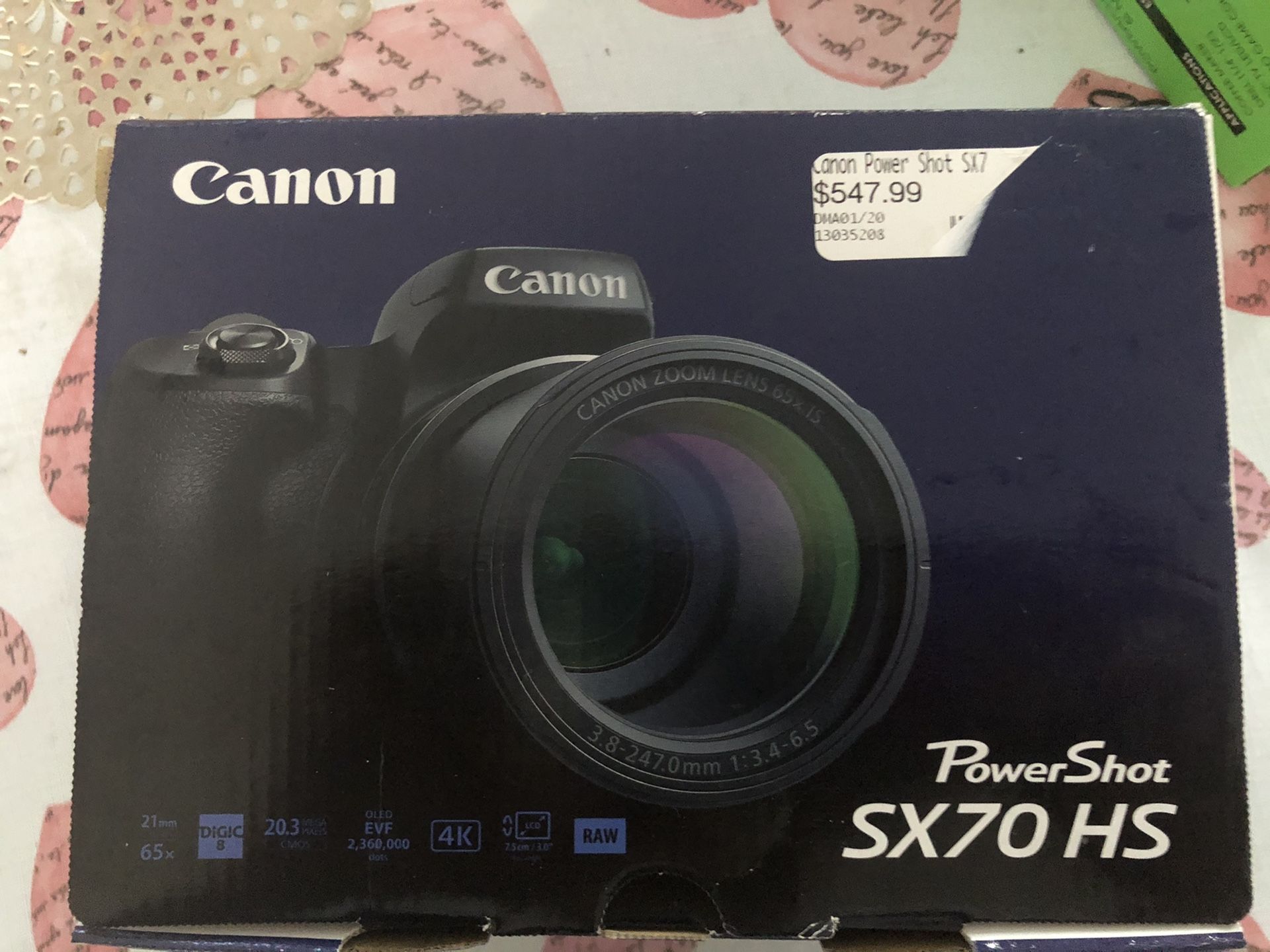 Canon powershot SX70 HS