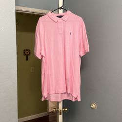 Pink Polo Size XL Classic Fit