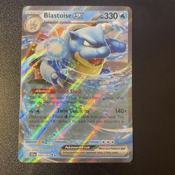 Blastoise Ex Pokemon Card 