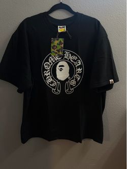 Bape chromee heartss tee XL
