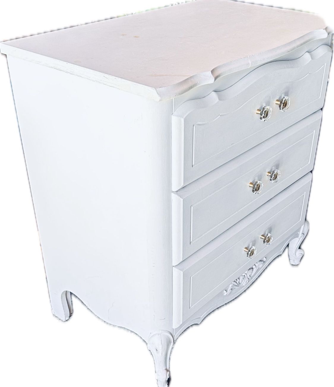 Shabby Chic Style White Dresser