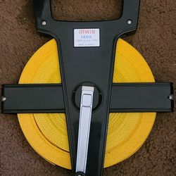 Irwin 165 Ft. Fiber Glass Tape Measure. With A Spike, Perfect For Measuring Yards Or Gardens. New. 