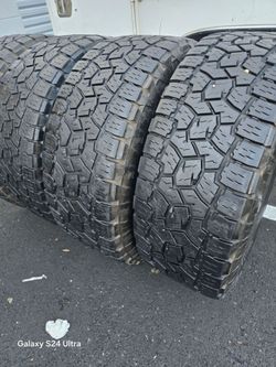 4 used tires Lt35x12.50r18 Toyo AT111 Open Country  $320.00