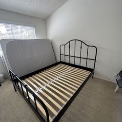 Bed Frame Black Ikea 