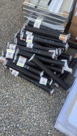 Garage door springs and openers