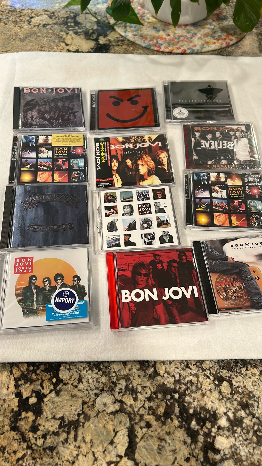 Jon Bon Jovi CDs
