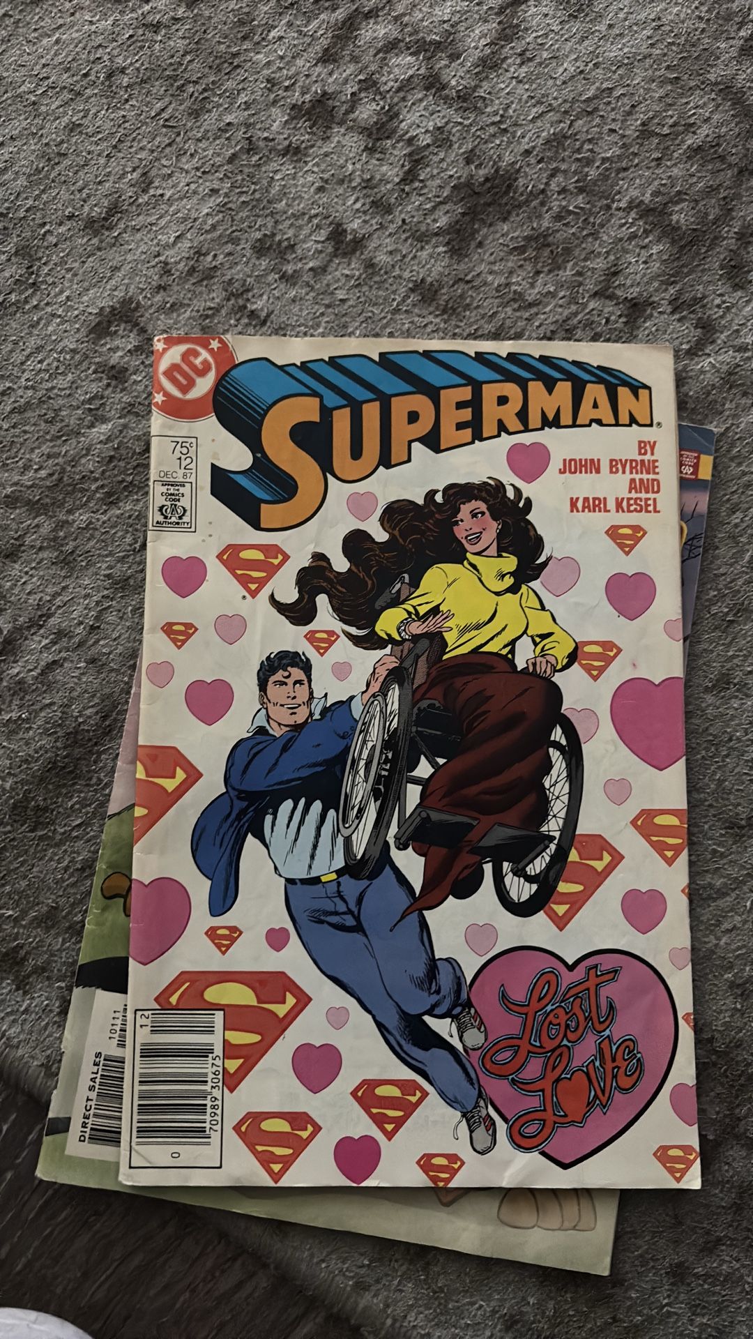 December of 1987 comic