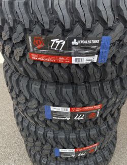 35x12.50r20LT NEW  TIS OFF ROAD TIRES   PRICE NEGOTIABLE     YANTAS  35x12.50r20LT TIS TODO TERRENO NUEBAS