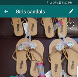 Girls sandals