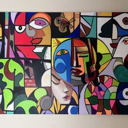 Symphony of Gazes Original Art Certified 