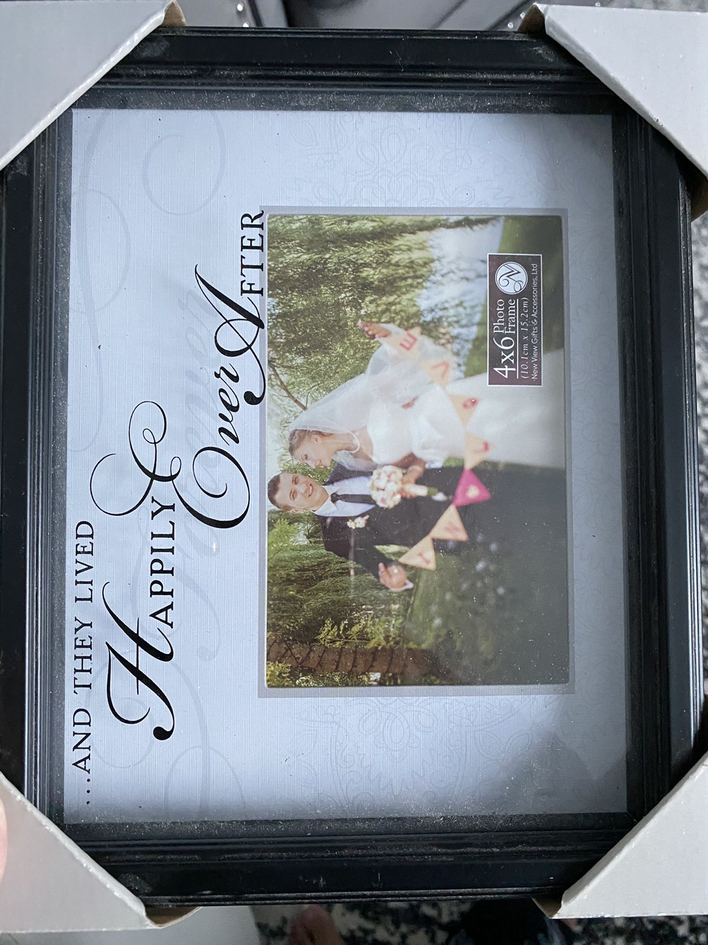 Wedding picture frame