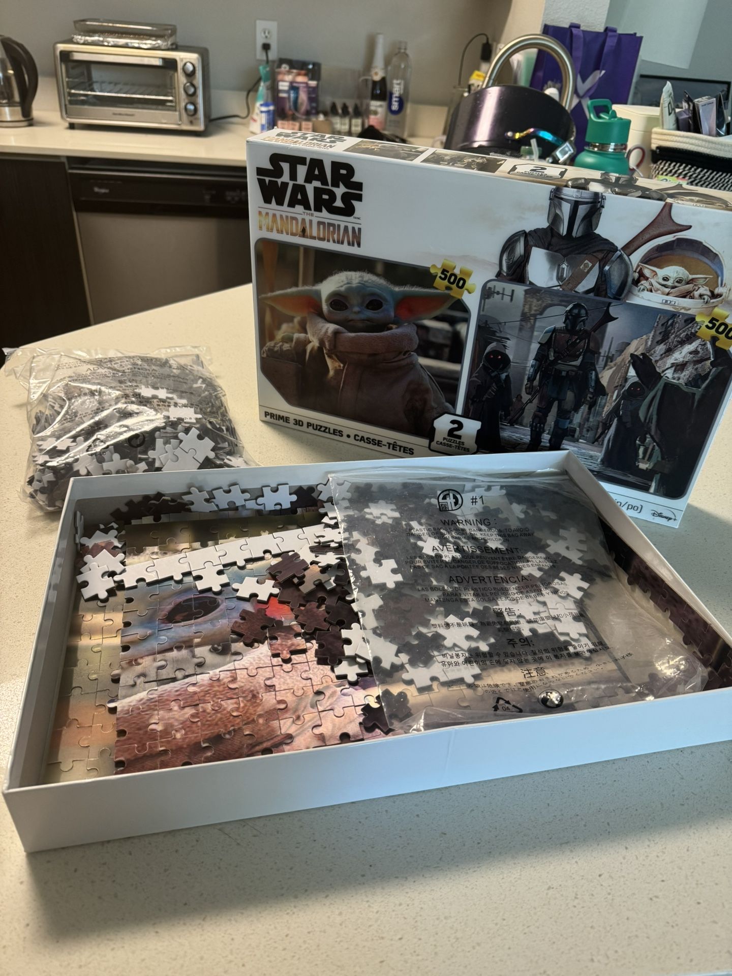 Star Wars The Mandalorian 3-D Puzzle