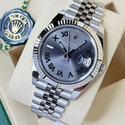 Brand New Rolex Datejust w/ Wimbledon Dial