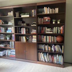 Bookshelves 108”x 84” 
