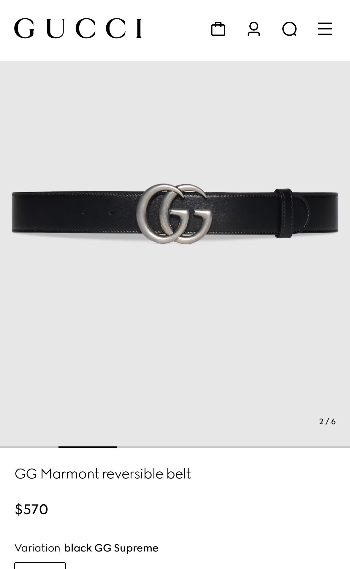 Gucci Men’s Belt