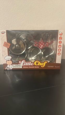 Little Chef Kids Kitchen Utensils Play Set