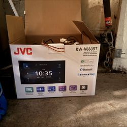 JVC KW-V660BT Car Stereo Bundle