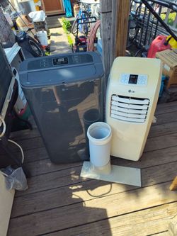 2 LG FLOOR AIR CONDITIONER
