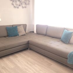 Sectional Gray Sofa