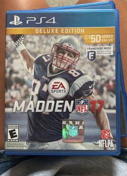 PS4 EA Madden NFL 17 Deluxe Edition