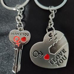 I Love You Keychain 