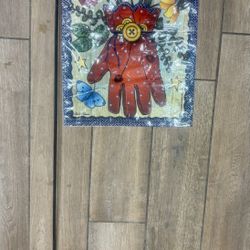 New Garden Flag w/Stand (Stand is used)