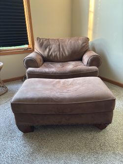 Sofa Chair and Ottoman