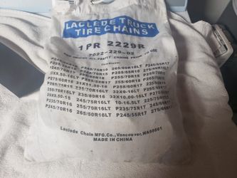 Laclede Truck Tire Chains