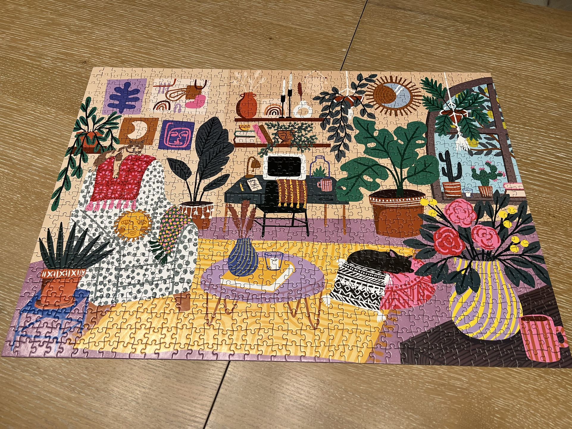 Boho Plant Lady Puzzle