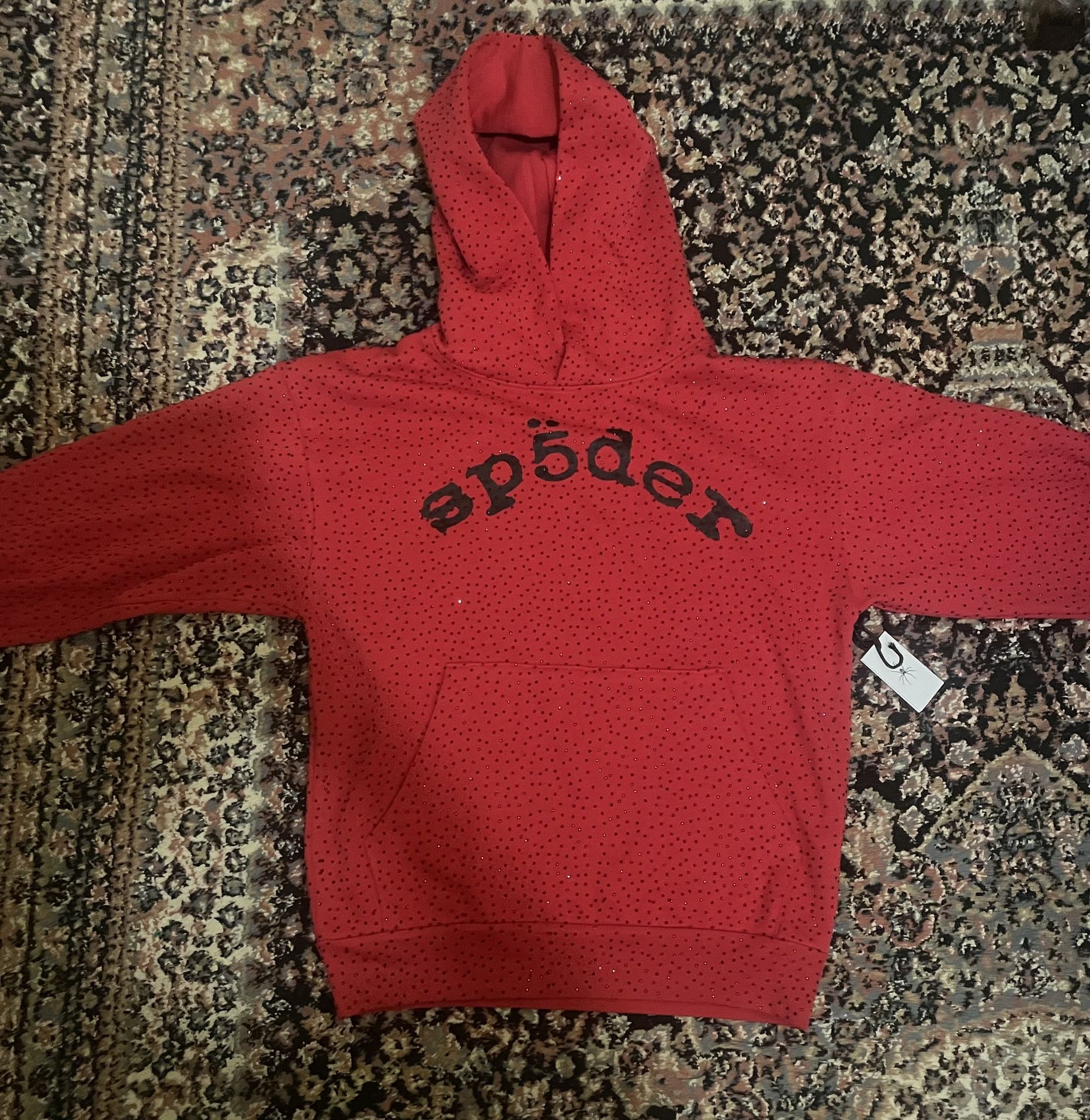 Sp5der VVS Red Hoodie
