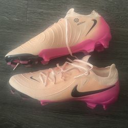 NIKE MEN'S PHANTOM GX II PRO FG CRIMSON TINT/BLACK/PINK BLAST Football Boots size 9