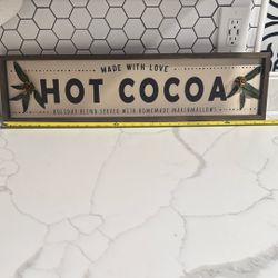 Rustic Christmas Sign 