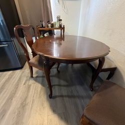 Table And 2 Chairs 