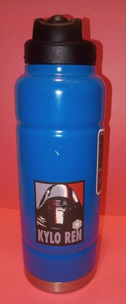 Collectible Star Wars Kylo Ren Darth Vader Water Bottle Thermos