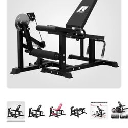 Leg Extension Lying Curl Gym Machine 