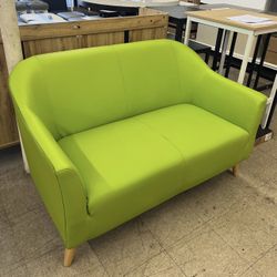 ID USA Furniture 51.25'' Faux Leather Sofa 32.5'' H X 51.25'' W X 32.75'' D - Green