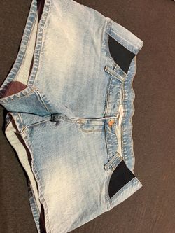 Maternity Denim Jean Shorts