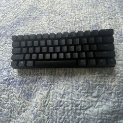 Razer - Huntsman Mini 60% Wired Optical Clicky Switch Gaming Keyboard with Chroma RGB Backlighting - Black