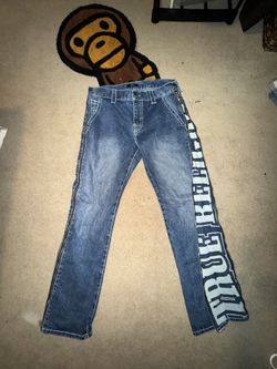 Ricky Big T Zip Straight Jeans 