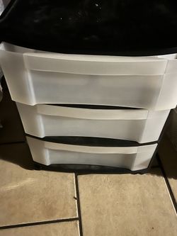Plastic 3 Drawers 