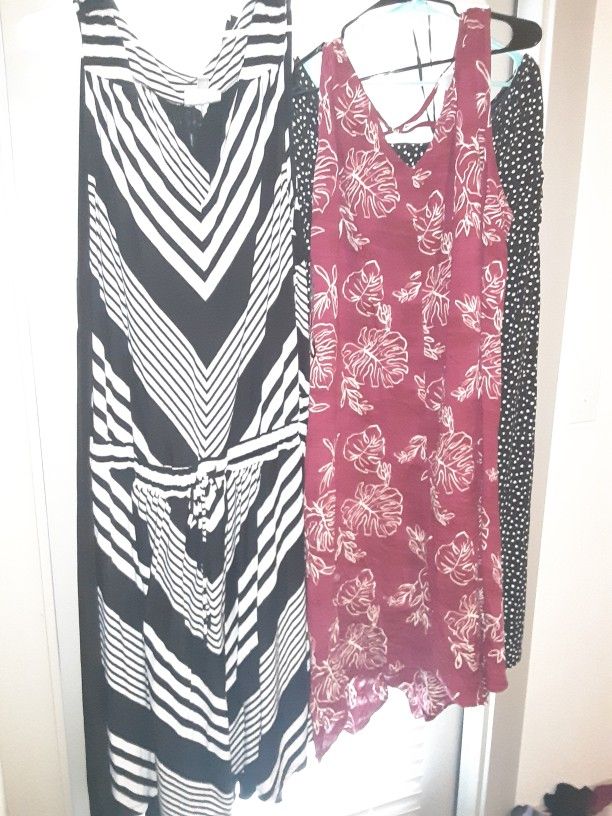 plus size dresses/shirts