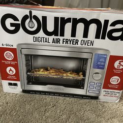 Gourmia Digital Stainless Steel Toaster Oven Air Fryer – Stainless Steel