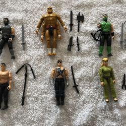 Vintage Mortal Kombat GI Joe Figures for Sale
